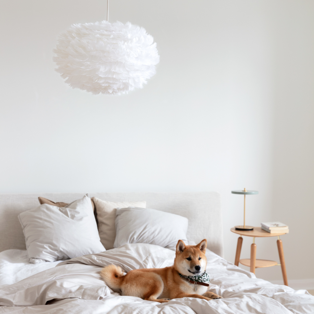 Eos medium lampeskjerm-Takpendler-Umage-Hvit-2010-Lightup.no