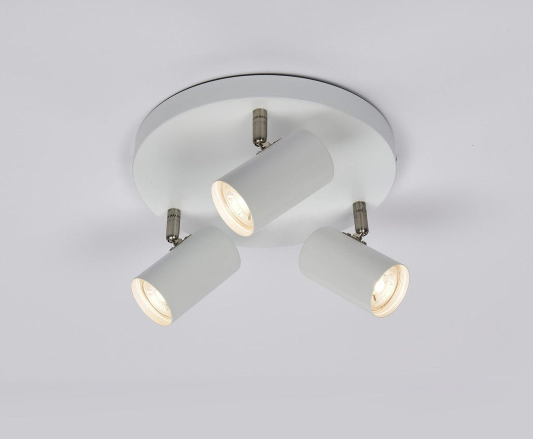 Era taklampe med 3 spotter - Hvit-Taklamper-Ms - belysning-Hvit-9400918103-Lightup.no