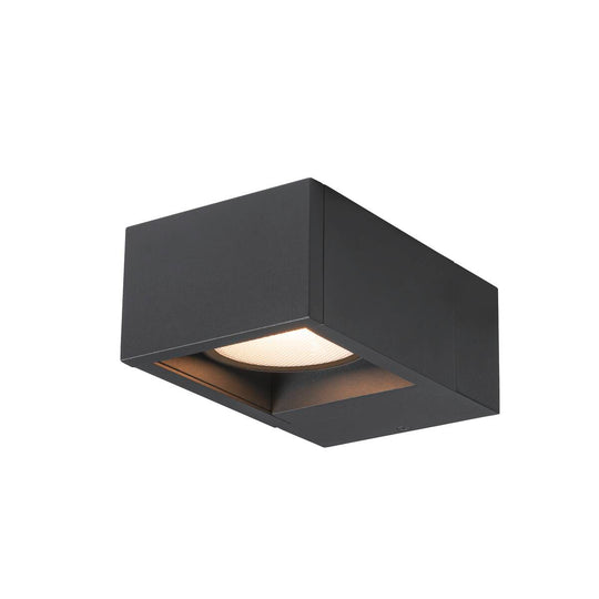 Eskina frame vegglampe utendørs 15W 3000/4000 Kelvin IP65 - dimbar-Utebelysning vegg opp og ned-Slv-Antrasitt-slv-1004747-Lightup.no