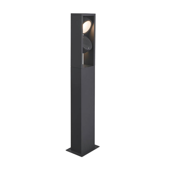 Eskina pullert 75 cm IP65 27W 3000/4000 Kelvin-Utebelysning pullert-Slv-Antrasitt-slv-1004751-Lightup.no