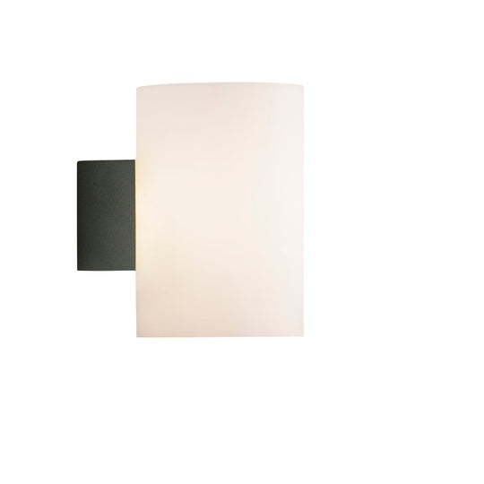Evoke vegglampe large IP44-Vegglamper-Belid-Opal / Antrasitt-HB5621054389-Lightup.no