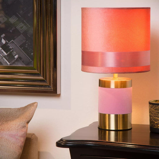 Extravaganza Frizzle Bordlampe 18 cm - Rosa-Bordlamper-Lucide-Rosa-LC10500/81/66-Lightup.no