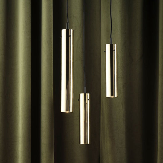 FM2014 Solid takpendel H36 cm-Takpendler-Frandsen-Rustfritt stål blankt-130593-Lightup.no