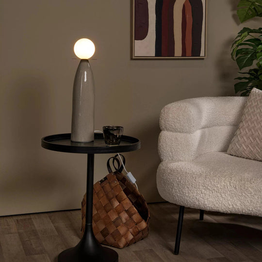 Figaro bordlampe 48,8 cm-Bordlamper-Lucide-Grå-LC13544/50/36-Lightup.no