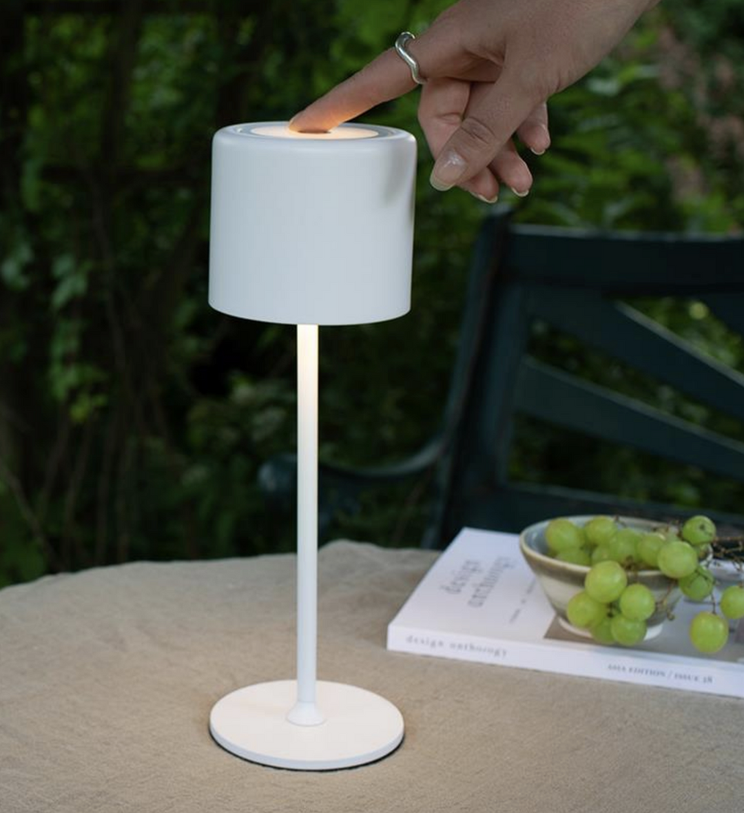 Filo oppladbar bordlampe-Utebelysning Hagebelysning-Marksløjd-Hvit-Mrk-108658-Lightup.no