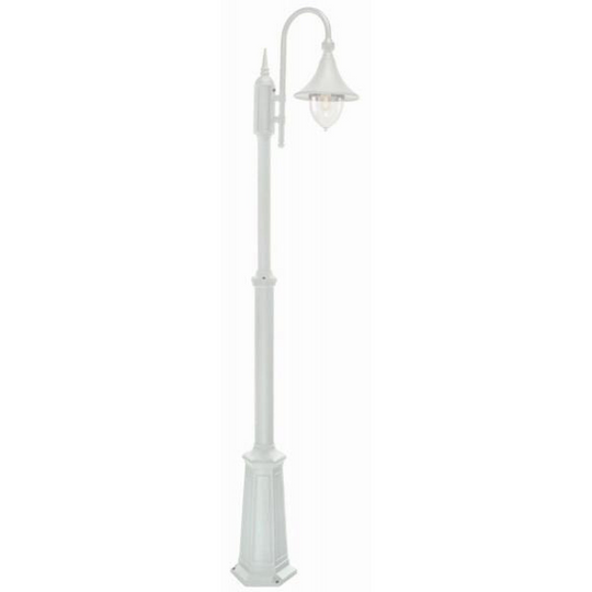 Firenze 810-Utebelysning stolpe-Norlys-Hvit-3185233-Lightup.no