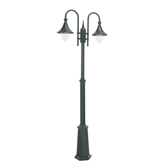 Firenze 820-Utebelysning stolpe-Norlys-Svart-3101723-Lightup.no