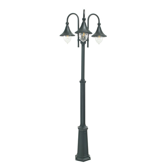 Firenze 830-Utebelysning stolpe-Norlys-Svart-3101724-Lightup.no