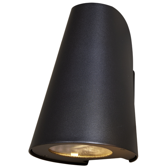 Firenze vegglampe utendørs GU10 IP44 - Svart-Utebelysning vegg opp og ned-Ms - belysning-Svart-9400000242-Lightup.no