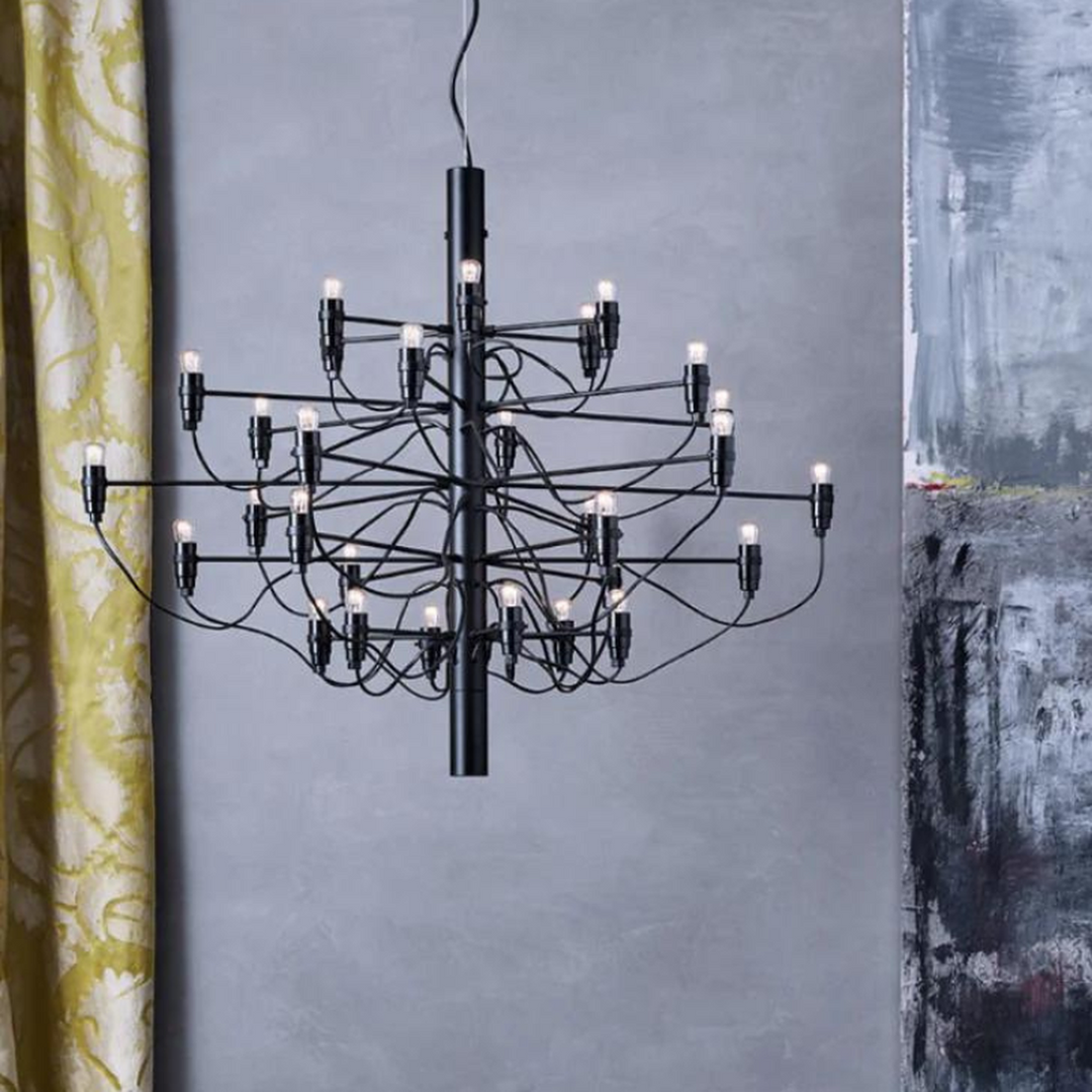 Flos 2097/30 Sarfatti LED takkrone-Takpendler-Flos-Svart-Fls__A1400031-Lightup.no
