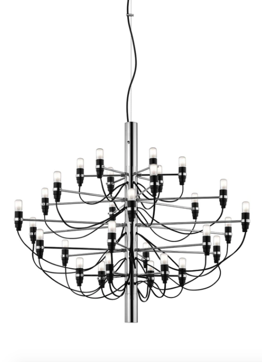 Flos 2097/30 Sarfatti LED takkrone-Takpendler-Flos-Messing-Fls__A1400059-Lightup.no