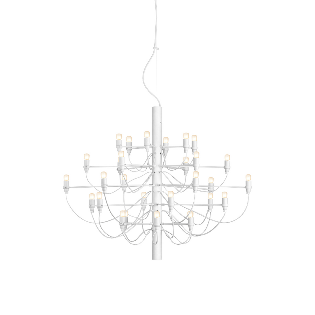 Flos 2097/30 Sarfatti takkrone - uten lyskilde-Takpendler-Flos-Hvit-Fls__A1400009A-Lightup.no