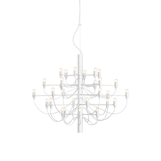 Flos 2097/30 Sarfatti takkrone - uten lyskilde-Takpendler-Flos-Hvit-Fls__A1400009A-Lightup.no