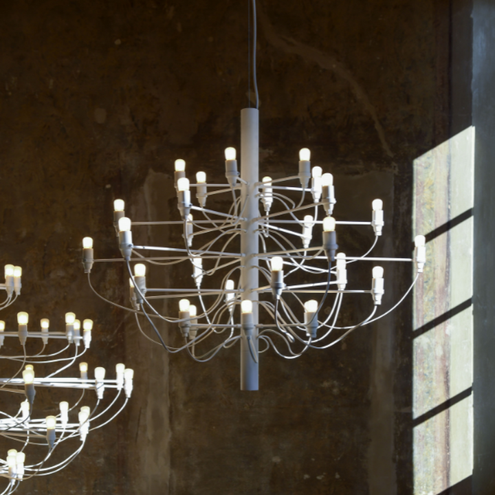 Flos 2097/30 Sarfatti takkrone - uten lyskilde-Takpendler-Flos-Svart-Fls__A1400031A-Lightup.no