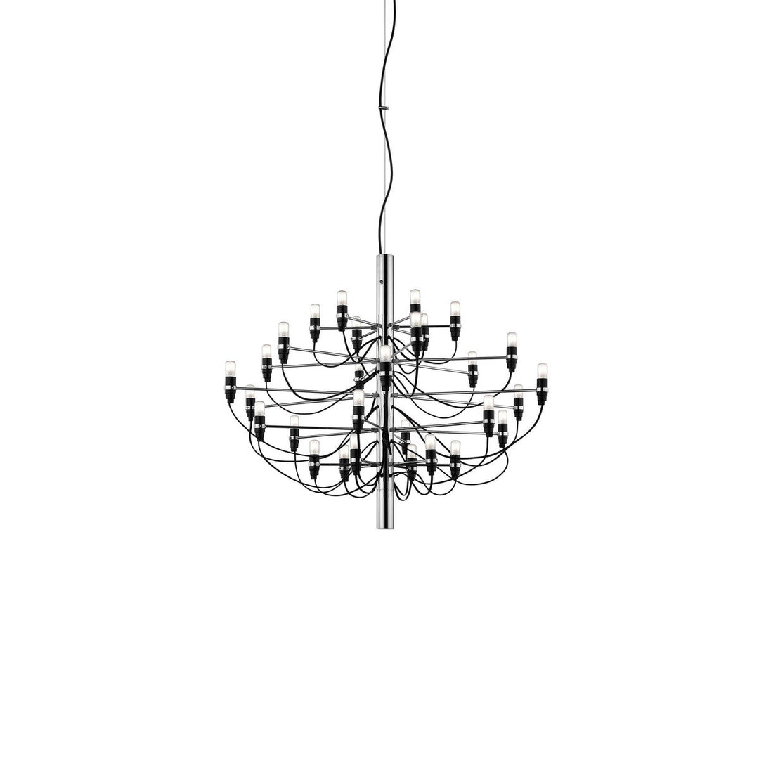 Flos 2097/30 Sarfatti takkrone - uten lyskilde-Takpendler-Flos-Sølv-Fls__A1400057A-Lightup.no