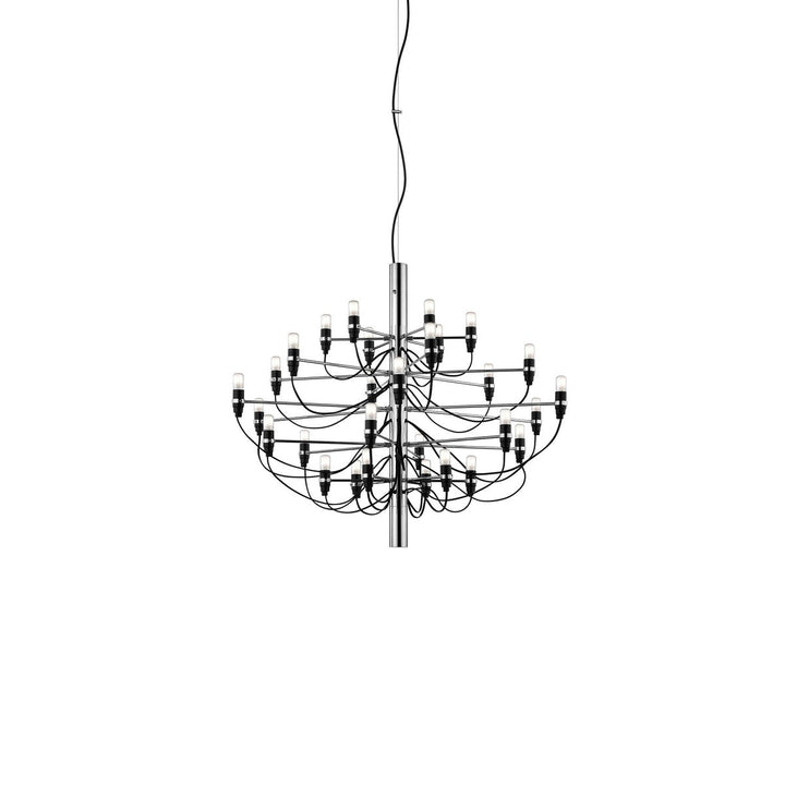 Flos 2097/30 Sarfatti takkrone - uten lyskilde-Takpendler-Flos-Sølv-Fls__A1400057A-Lightup.no