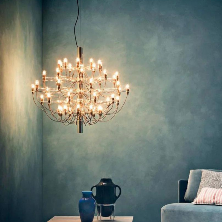 Flos 2097/50 Sarfatti LED takkrone-Takpendler-Flos-Messing-Fls__A1500059-Lightup.no