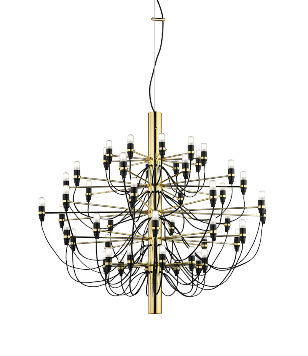 Flos 2097/50 Sarfatti LED takkrone-Takpendler-Flos-Messing-Fls__A1500059-Lightup.no