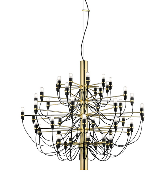 Flos 2097/50 Sarfatti LED takkrone-Takpendler-Flos-Messing-Fls__A1500059-Lightup.no