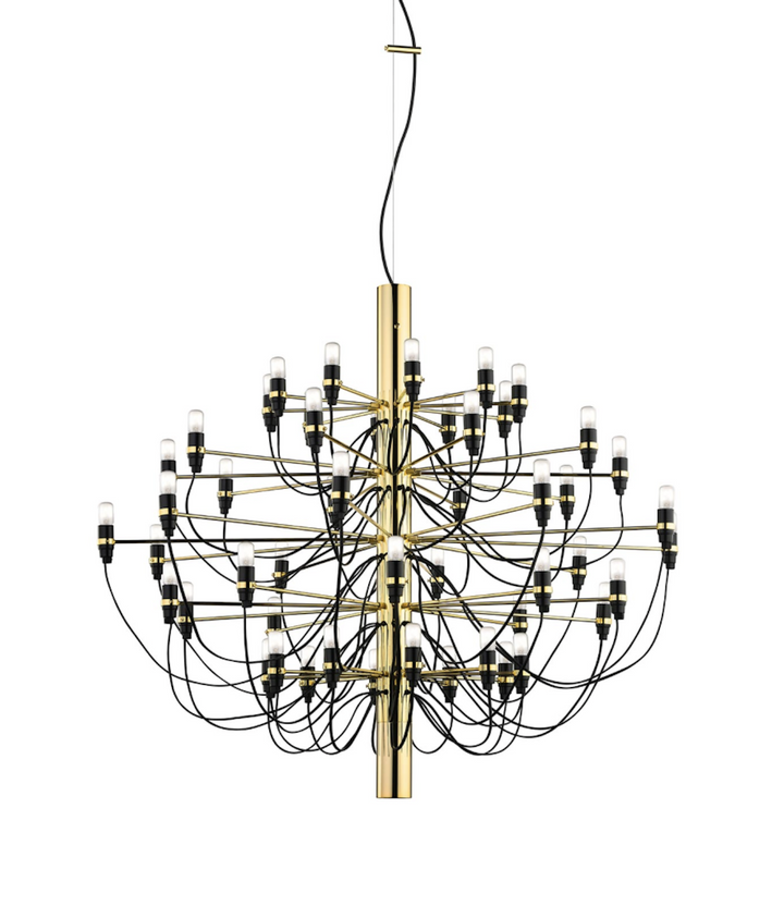 Flos 2097/50 Sarfatti LED takkrone-Takpendler-Flos-Messing-Fls__A1500059-Lightup.no