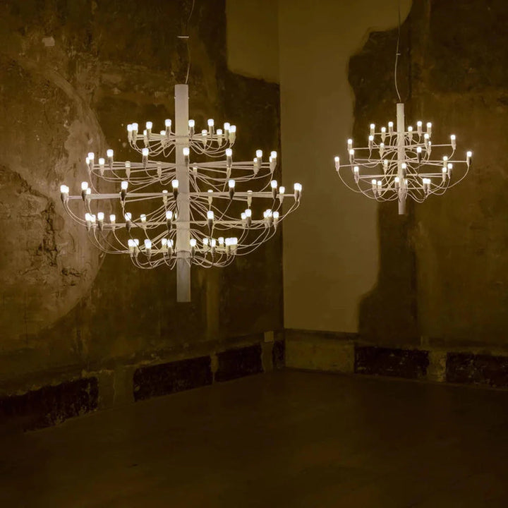 Flos 2097/50 Sarfatti LED takkrone-Takpendler-Flos-Messing-Fls__A1500059-Lightup.no