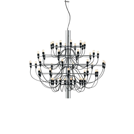Flos 2097/50 Sarfatti takkrone-Takpendler-Flos-Sølv-Fls__A1500057A-Lightup.no