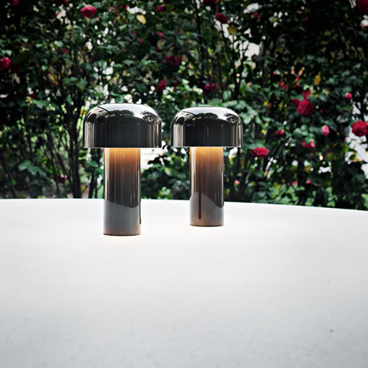 Flos Bellhop oppladbar bordlampe-Bordlamper-Flos-Brun-Fls__F1060026-Lightup.no