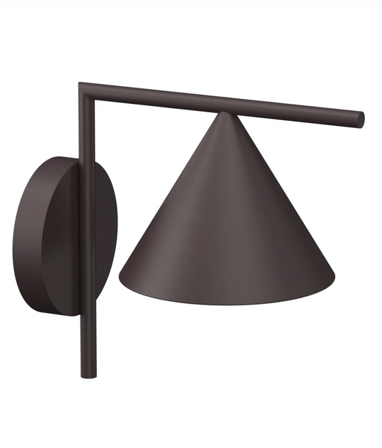 Flos Captain Flint utendørs vegglampe-Utebelysning vegg klassisk-Flos-Brun-Fls__F011W20A018-Lightup.no