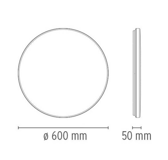 Flos Clara dekorasjonsring til taklampe-Taklamper-Flos-Transparent-Fls__F1571000-Lightup.no
