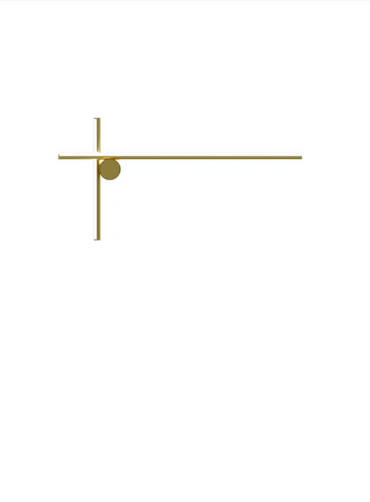Flos Coordinates c/w2-Vegglamper-Flos-Messing-Fls__F1811044-Lightup.no