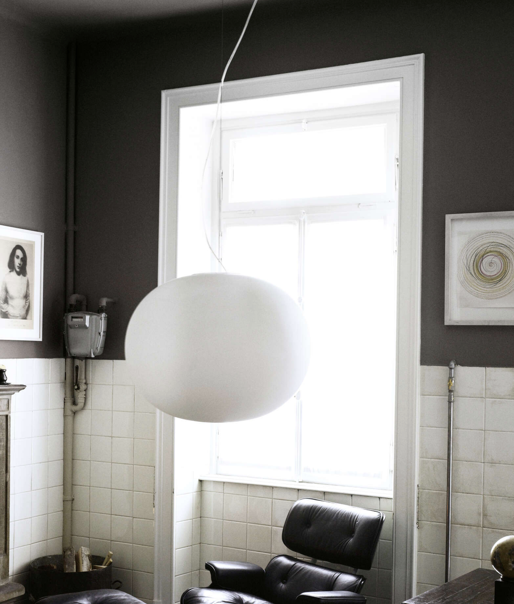 Flos Glo-Ball S2 taklampe - 45cm-Takpendler-Flos-Opal-Fls__F3010061-Lightup.no