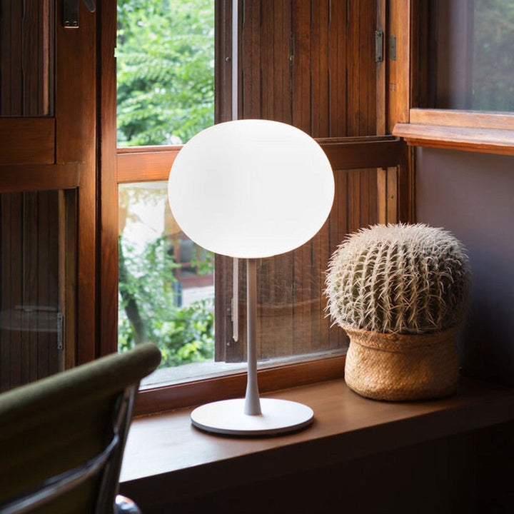 Flos Glo-Ball T1 bordlampe-Bordlamper-Flos-Sølv-Fls__F3020000-Lightup.no