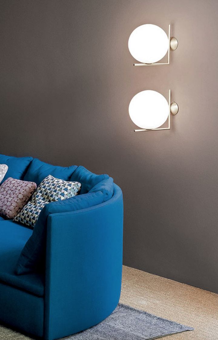 Flos IC Lights C/W1 - vegg / taklampe-Taklamper-Flos-Messing-Fls__F3178059-Lightup.no