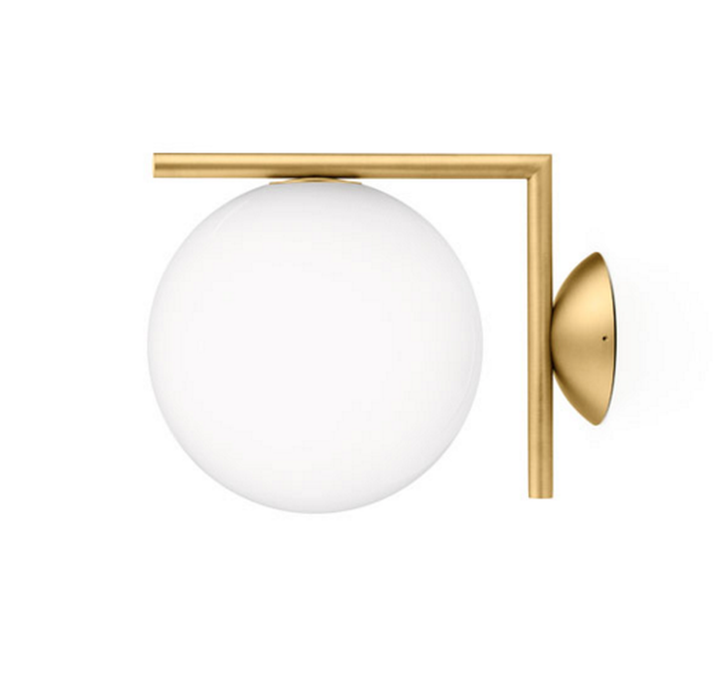Flos IC Lights C/W1 - vegg / taklampe-Taklamper-Flos-Messing-Fls__F3178059-Lightup.no