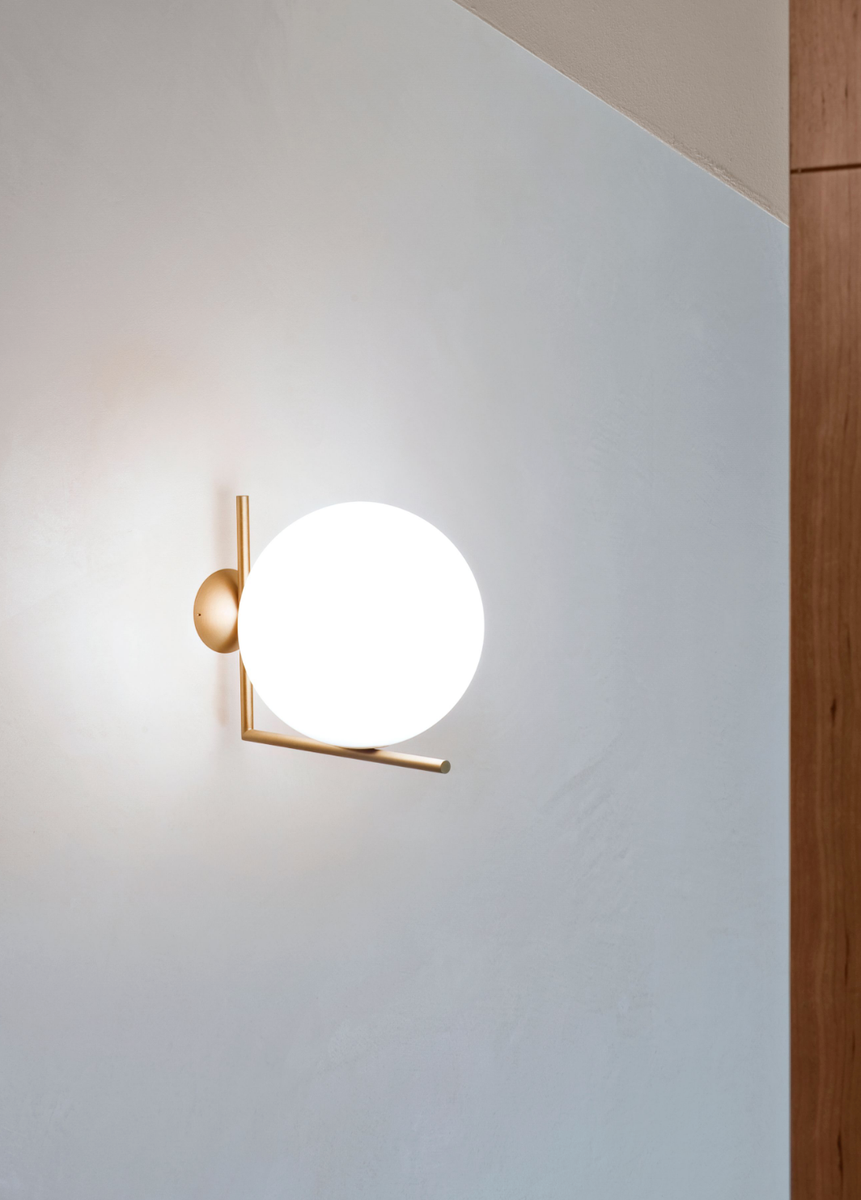 Flos IC Lights C/W1 - vegg / taklampe-Taklamper-Flos-Messing-Fls__F3178059-Lightup.no