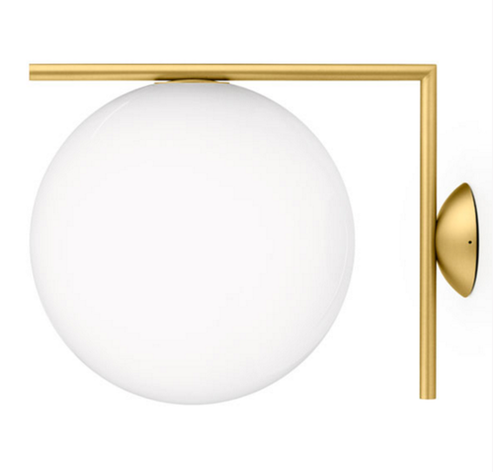 Flos IC Lights C/W2 vegglampe-Taklamper-Flos-Messing-Fls__F3179059-Lightup.no