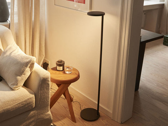 Flos Oblique gulvlampe H107-Gulvlamper-Flos-Grå-Fls__09.8220.AH-Lightup.no