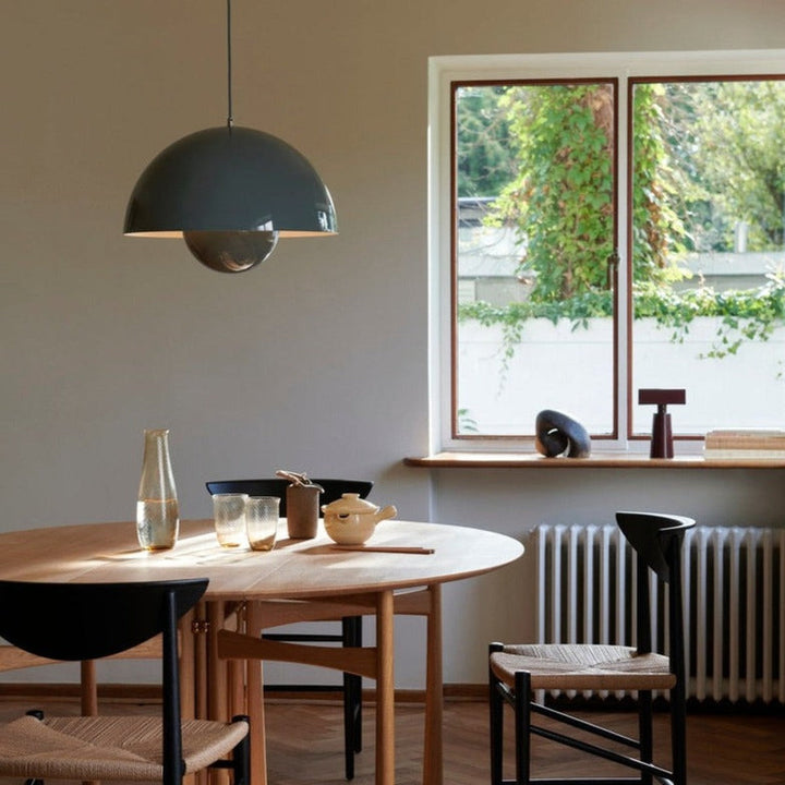 Flowerpot VP2 takpendel-Takpendler-&Tradition-Matt Svart-133083A218-Lightup.no