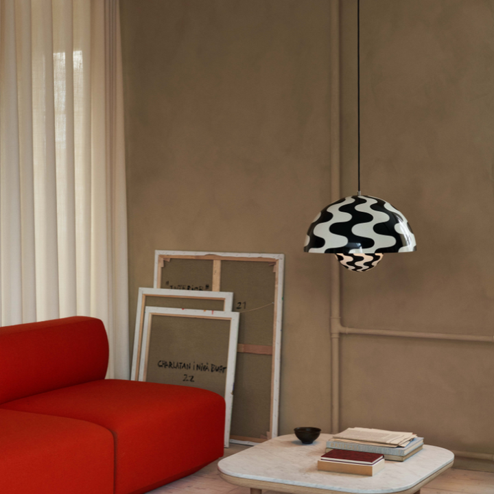 Flowerpot VP2 takpendel-Takpendler-&Tradition-Matt Svart-133083A218-Lightup.no