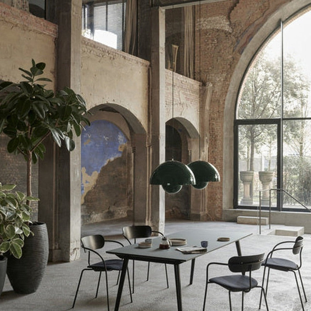 Flowerpot VP2 takpendel-Takpendler-&Tradition-Matt Svart-133083A218-Lightup.no