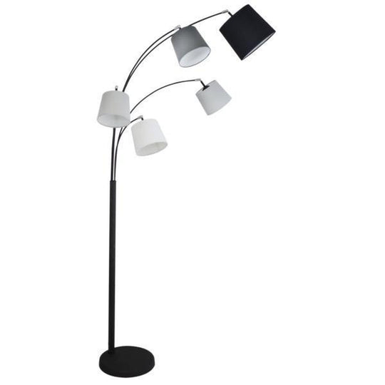 Foggy 5 gulvlampe-Gulvlamper-By Rydens-Svart-Brs-4100440-4007-Lightup.no