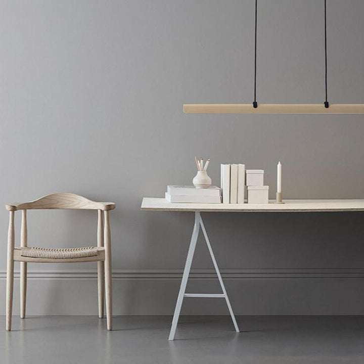 Fold Linear G2 takpendel 118 cm 2700 kelvin 23W - Dimbar-Takpendler-Belid-Svart-1588086-Lightup.no
