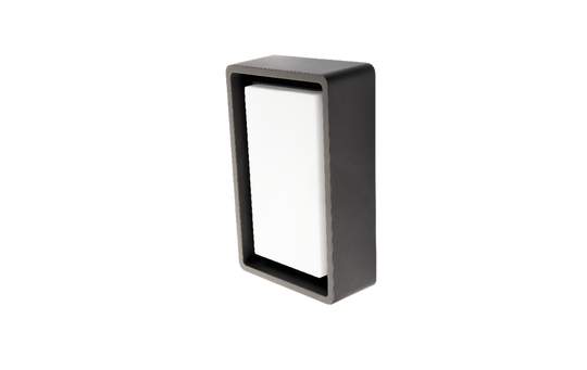 Frame mini vegglampe 6,5W 3000 Kelvin IP66 Dimbar-Utebelysning vegg veggskjold-Sg Armaturen As-Grafitt-3100425-Lightup.no