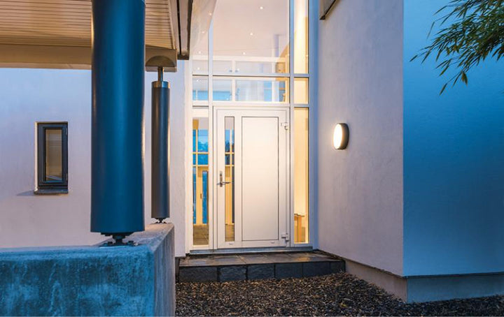 Frame round maxi vegg/taklampe 22W 3000 Kelvin IP66 Dimbar-Utebelysning vegg veggskjold-Sg Armaturen As-Hvit-3100414-Lightup.no