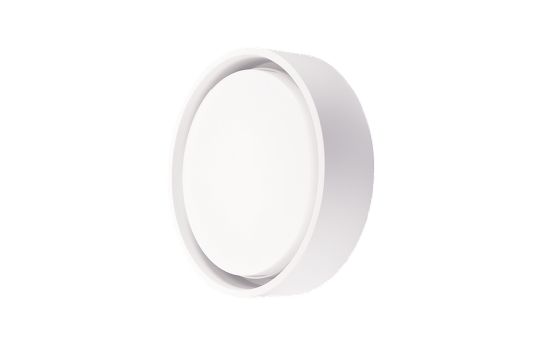 Frame round vegg/taklampe 7W 3000 Kelvin IP66 Dimbar-Utebelysning vegg veggskjold-Sg Armaturen As-Hvit-3100411-Lightup.no