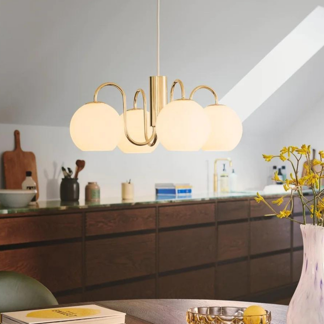 Franca takpendel - Messing/Opal-Takpendler-Nordlux-Messing / Opal-2312543035-Lightup.no