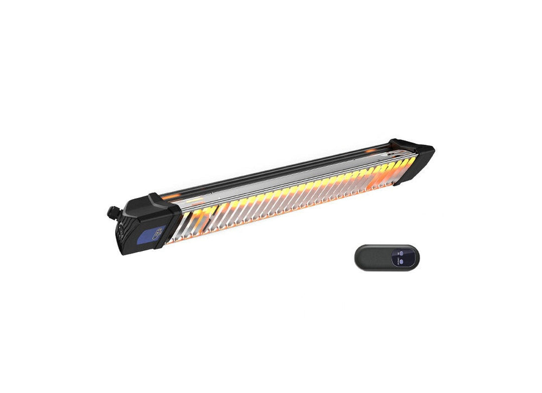 Frico Infraflex varmelampe 1800W IP55 - Svart-Terrassevarmer-Frico-Svart-5400704-Lightup.no