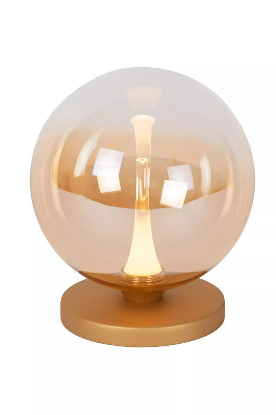 Gisela bordlampe 5W 2700 Kelvin - Dimbar-Bordlamper-Lucide-Amber-LC13594/04/62-Lightup.no
