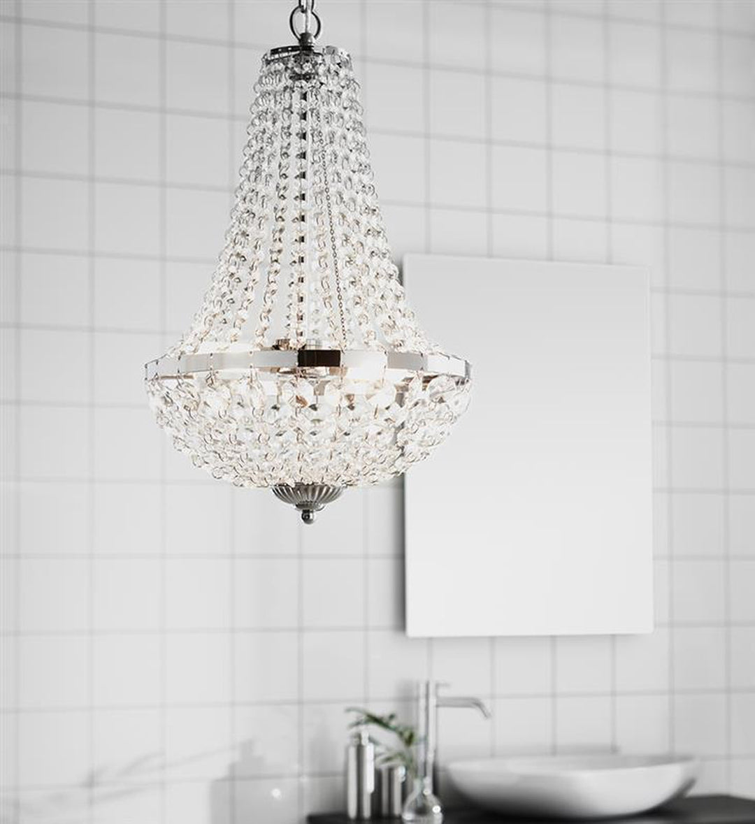 Gransø lyskrone IP44 - Krom - Krom-Takpendler-Marksløjd-Krom-Mrk-107550-Lightup.no