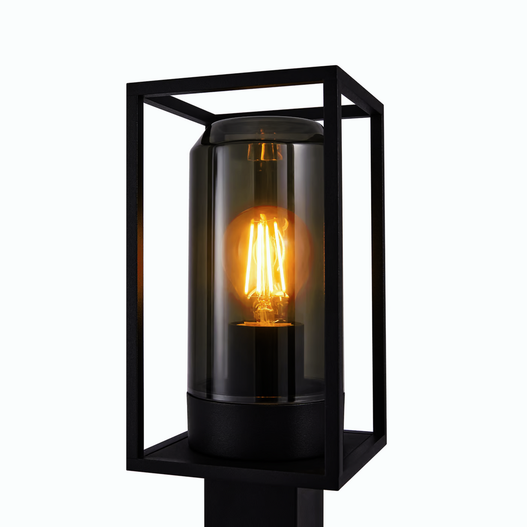 Griffin Pullert 80 cm-Utebelysning pullert-Nordlux-Svart-2218158047-Lightup.no